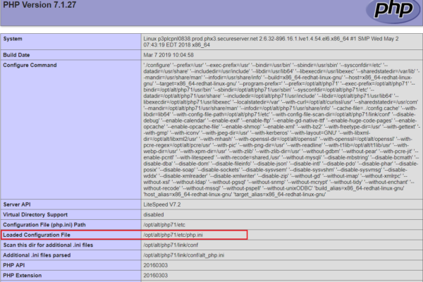 Use .user.ini to change values of your php settings, like max input vars, max execution time, and upload max filesize to higher limits on GoDaddy hosting