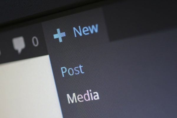 copy posts to a new website with wordpress importer by clicking on the posts, and new,