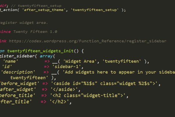 wordpress, php, code