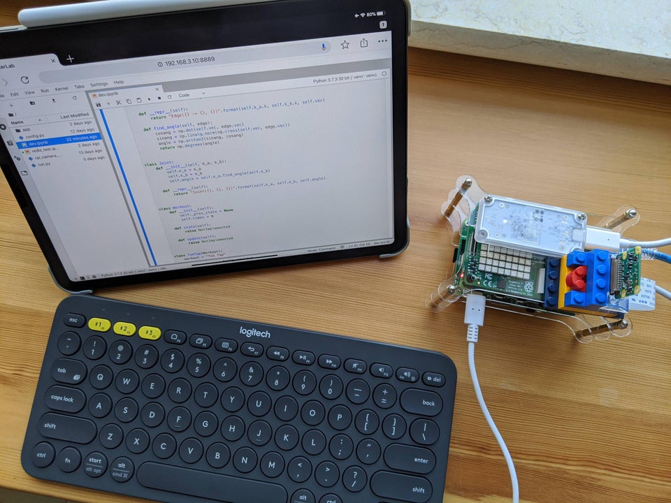 HIIT Pi is a web app that uses machine learning on Raspberry Pi to help track your workout in real time. Users can interact with the app via any web browser running on the same local network as the Raspberry Pi,
