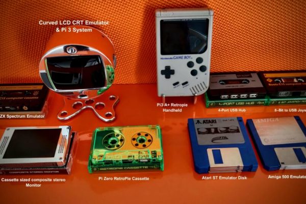 retro 80s raspberry pi remakes