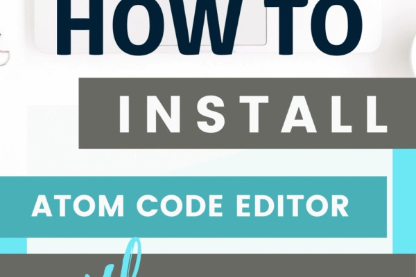 Install Atom Code Editor and NodeJS on Windows or Mac